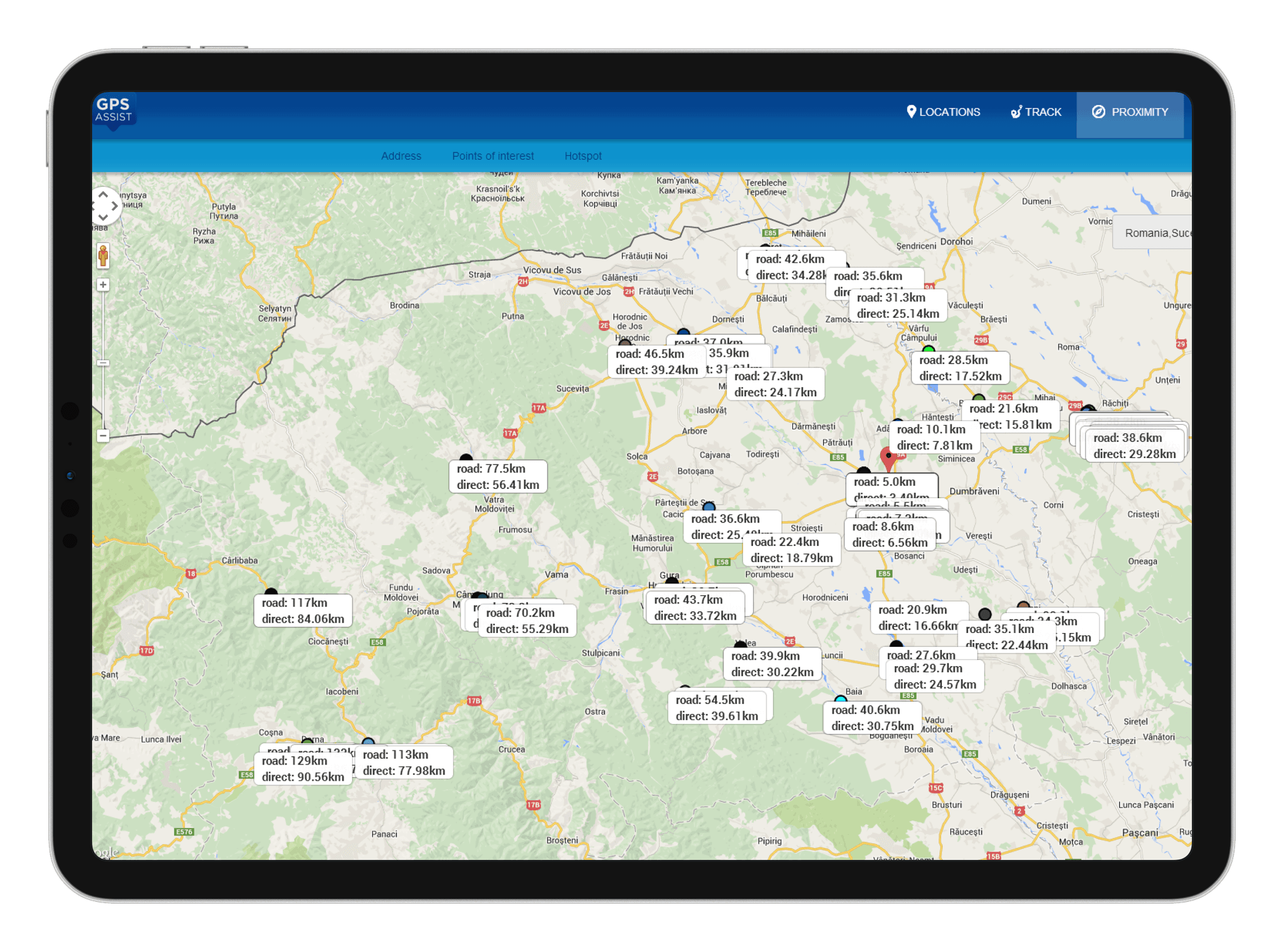 gps map