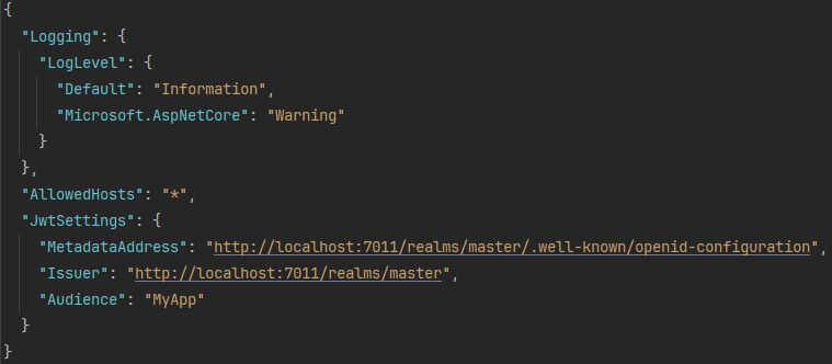 ASSIST_Software_Keycloak_AppSettings_json
