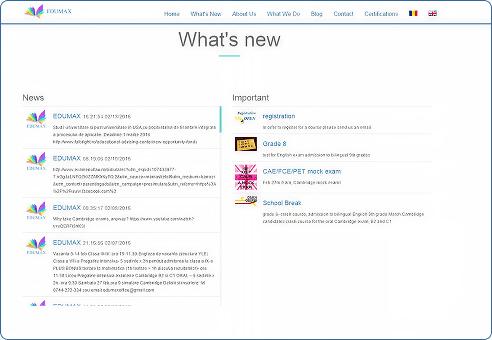 Website image